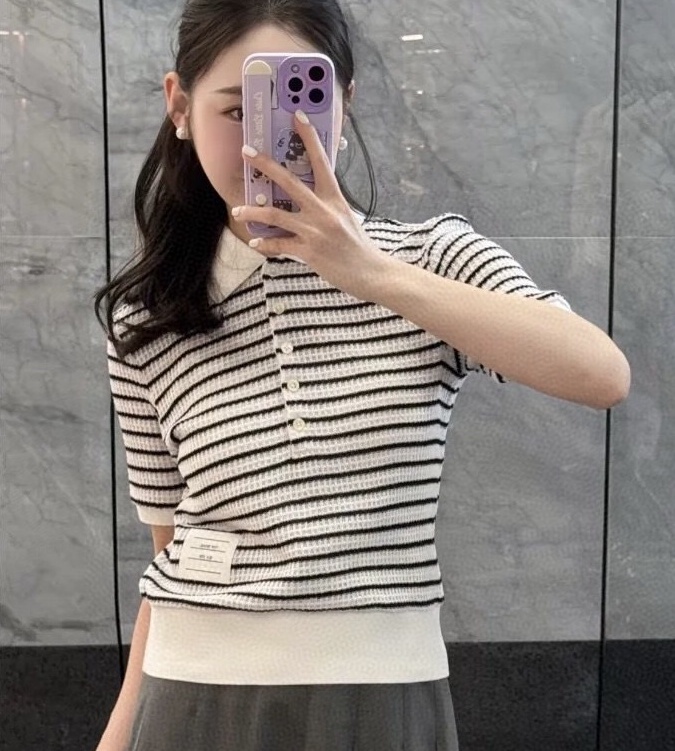 톰브라운 2025 여성용 반팔 WA5239 JS-A