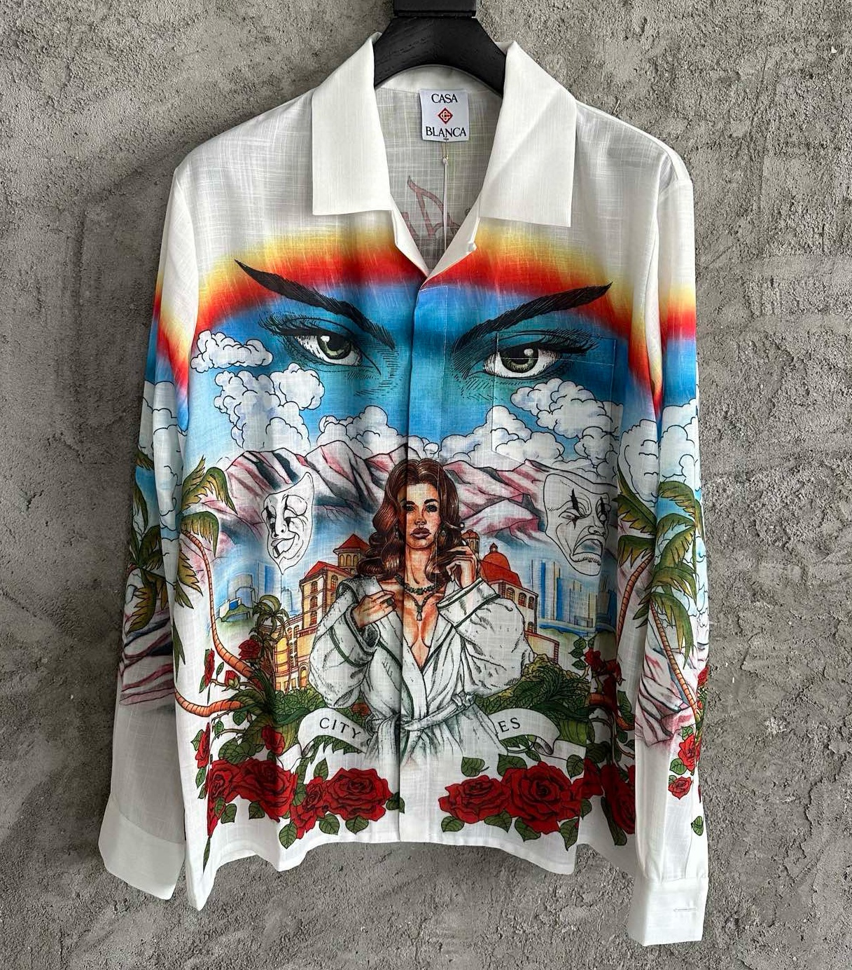 [홍콩명품.CSSABLANCA] 카사블랑카 2025 남성용 린넨 셔츠 GT159 HD 홍콩명품의류,구매대행,온라인명품