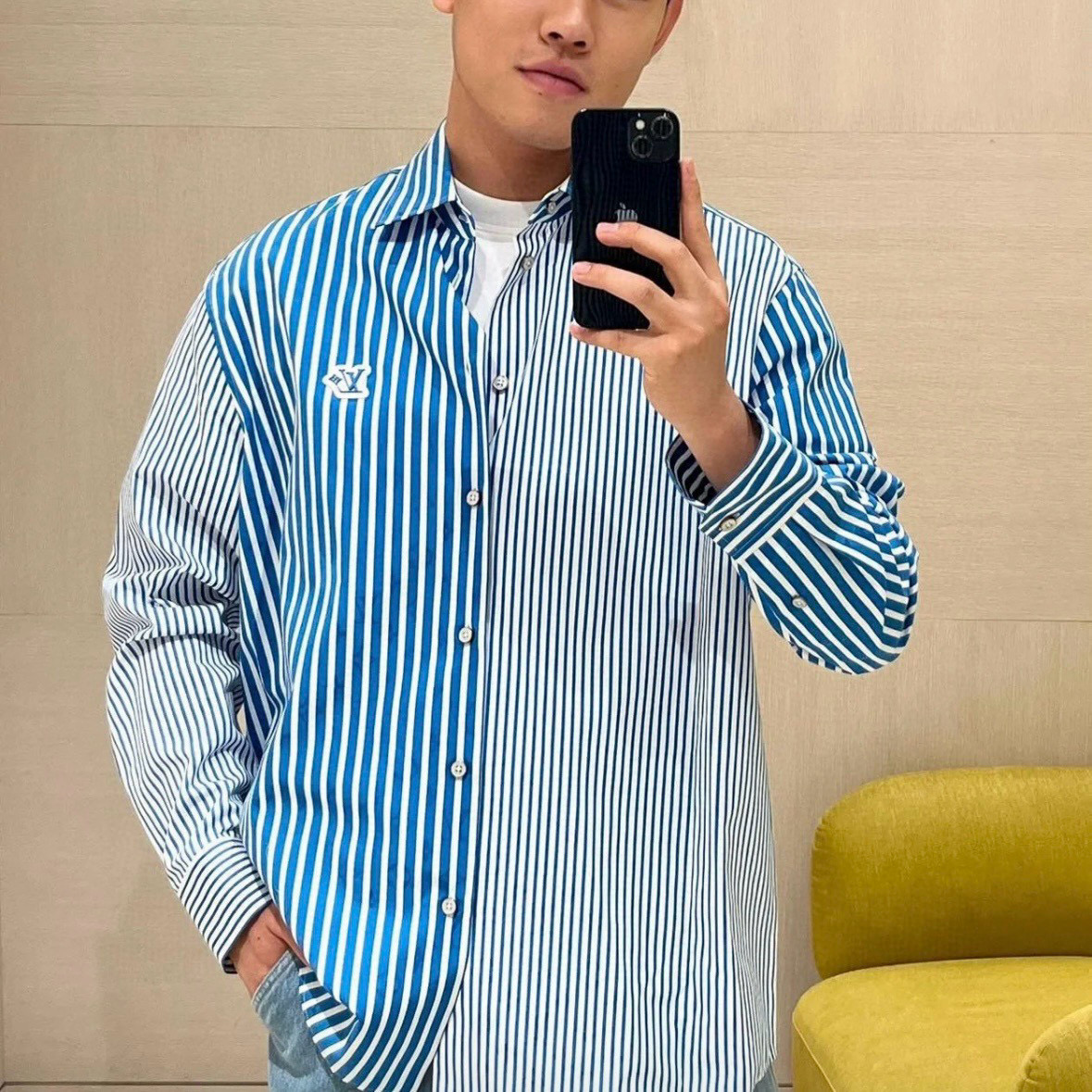 [홍콩명품.LOUIS VUITTON] 루이비통 2025 남성용 셔츠 LV1985 HHB 홍콩명품의류,구매대행,온라인명품