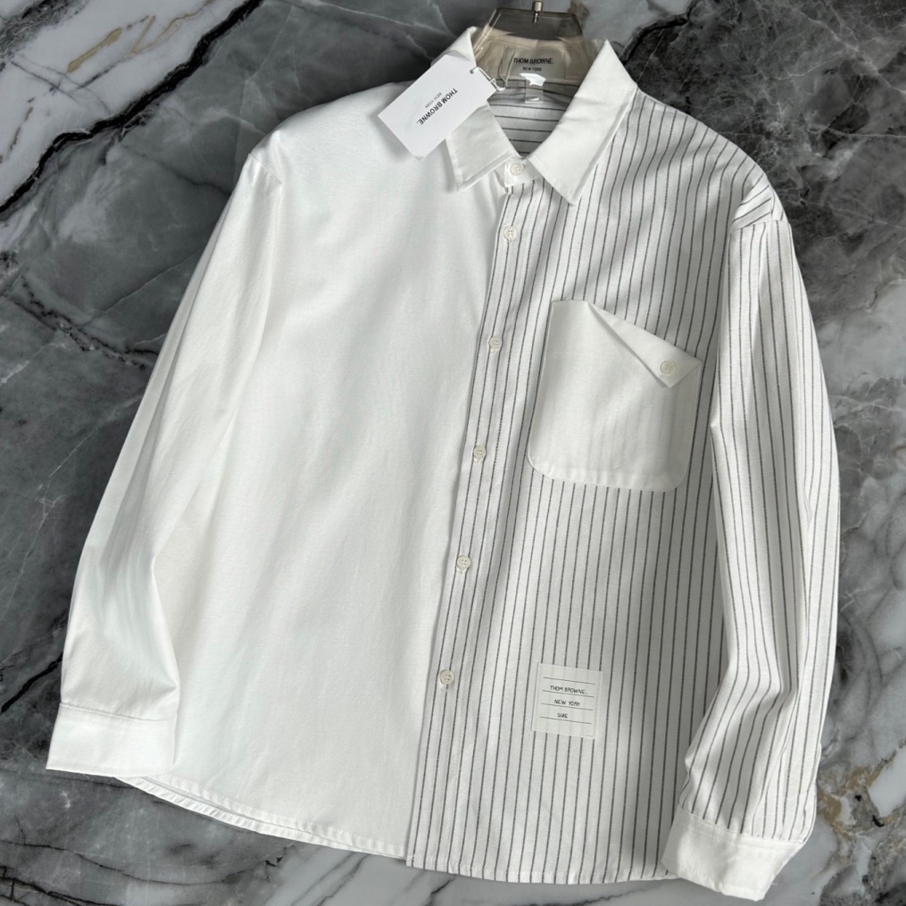 【홍콩명품.THOM BROWNE ] 톰 브라운 2025 남성용 셔츠 TB157 PD 2컬러 홍콩명품의류,구매대행,온라인명품