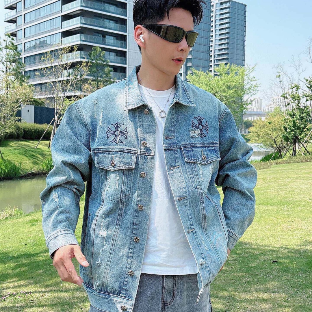 [홍콩명품.CHROME HEARTS] 크롬하츠 2025 남성용 청자켓 GC440 ZW 홍콩명품의류,구매대행,온라인명품