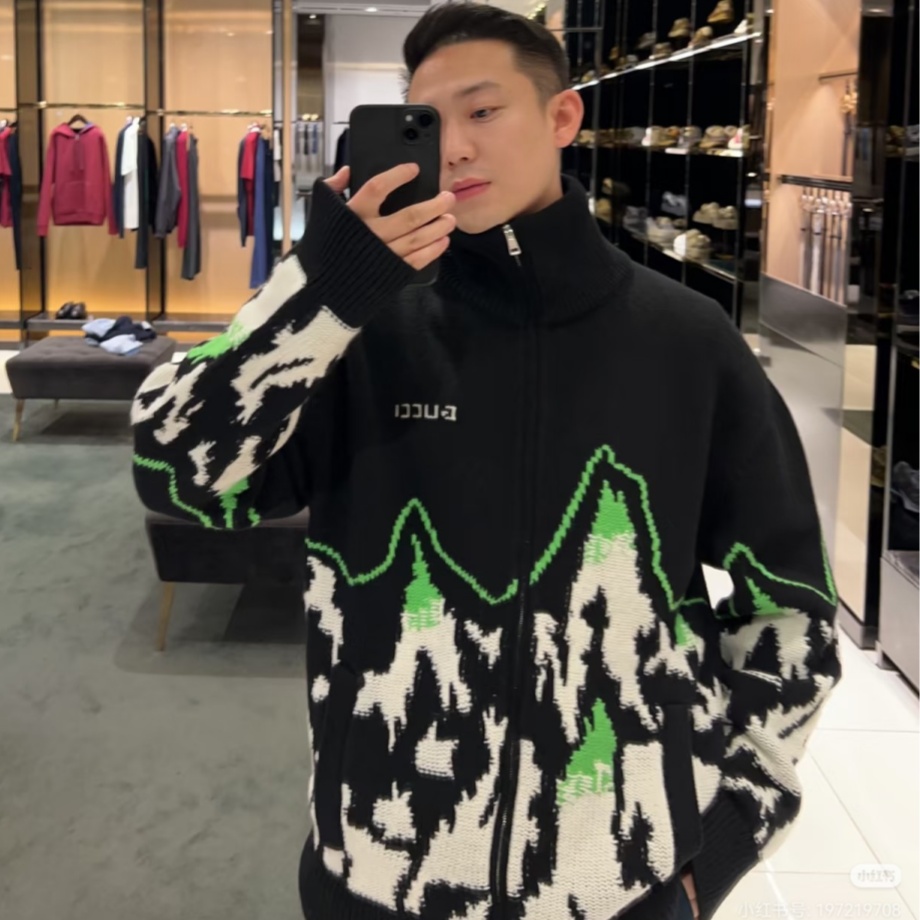 [홍콩명품.GUCCI] 구찌 2025 남성용 울 가디건 GC562 PD 홍콩명품의류,구매대행,온라인명품