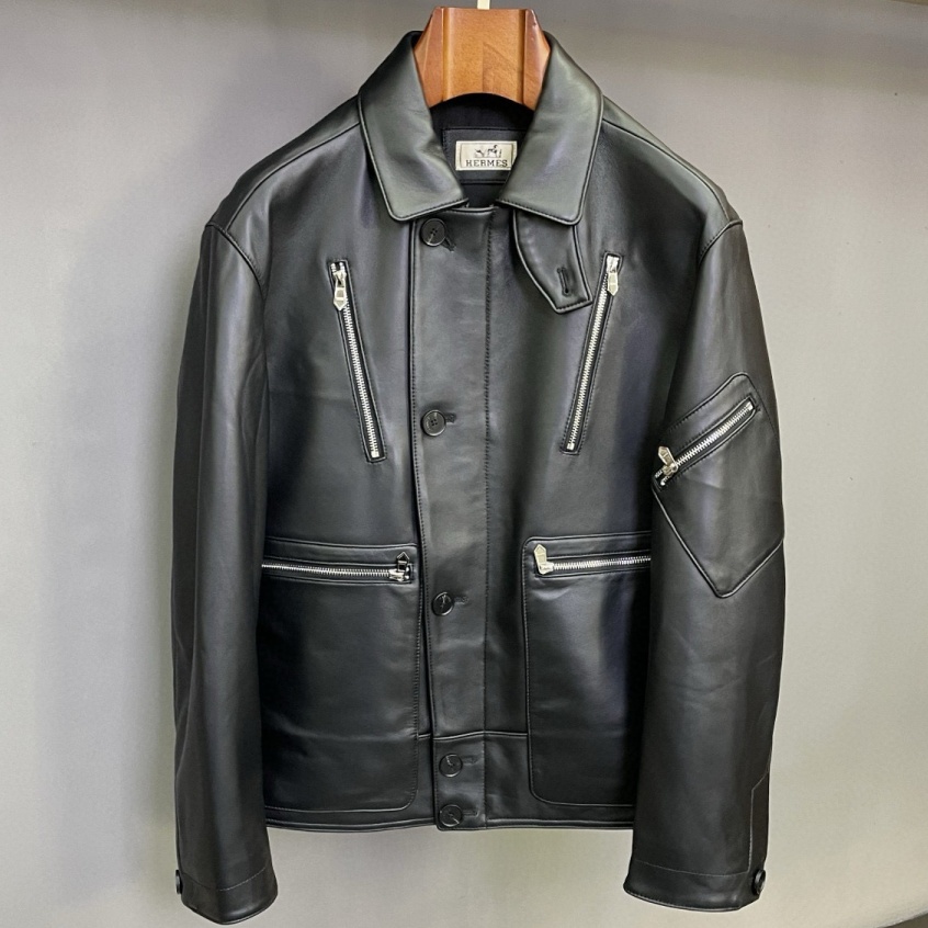 [홍콩명품.HERMES] 에르메스 2025 남성용 양가죽자켓 HM442 HD 홍콩명품의류,구매대행,온라인명품