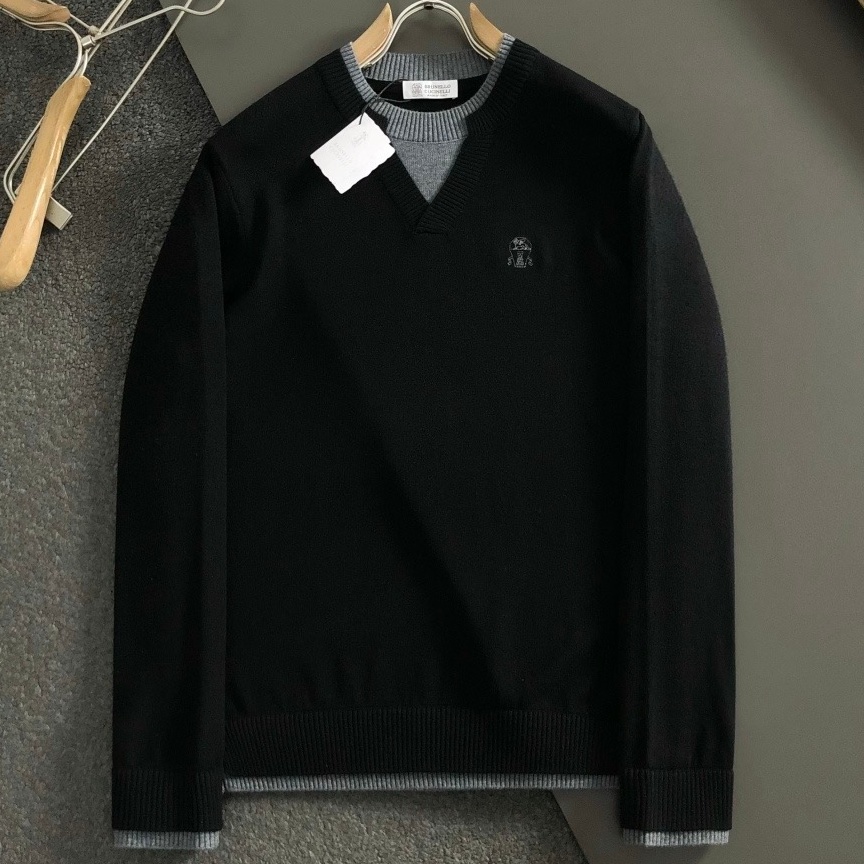 [홍콩명품.BRUNELLO CUCINELLI]브루넬로 쿠치넬리 2025 남성용 니트 풀오버 BL11347 YB 홍콩명품의류,구매대행,온라인명품