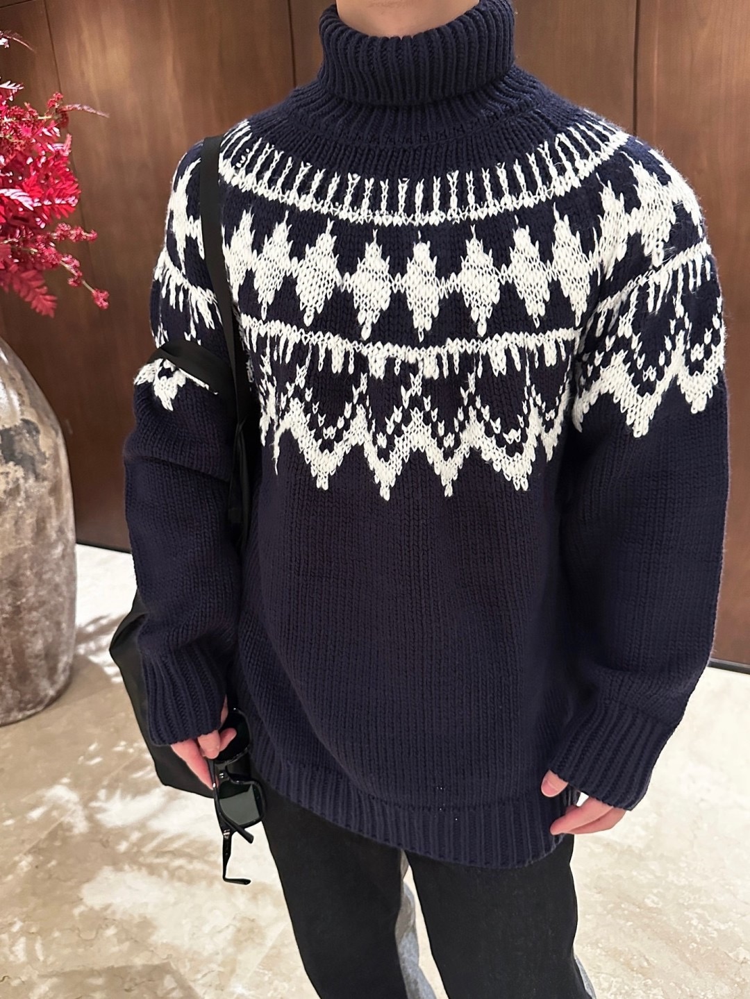 [홍콩명품.Christian Dior] 크리스챤 디올 2025 남성용 울 풀오버 CD1399 PD 홍콩명품의류,구매대행,온라인명품