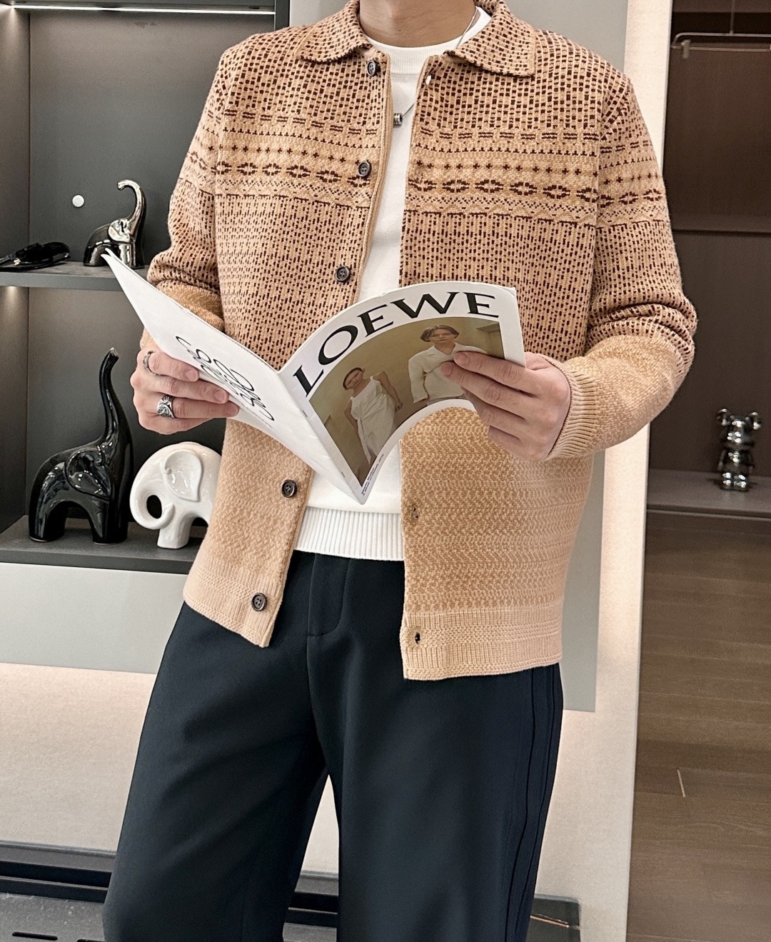 [홍콩명품.loro piana] 로로피아나 2025 남성용 울가디건 LP774 PD 홍콩명품의류,구매대행,온라인명품