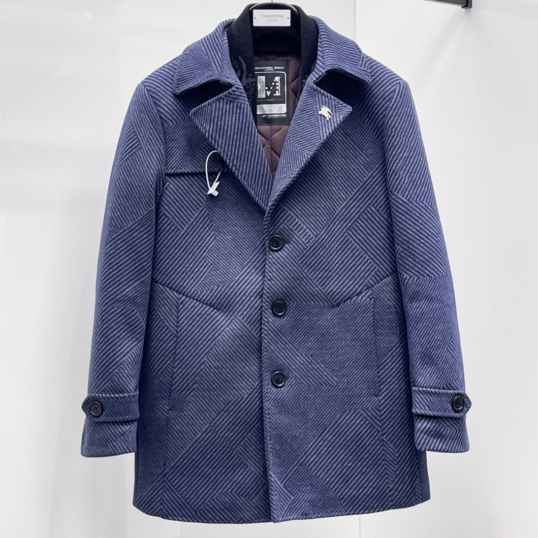 [홍콩명품.BURBERRY] 버버리 2025 남성용 울코트 BU1457 PD 홍콩명품의류,구매대행,온라인명품