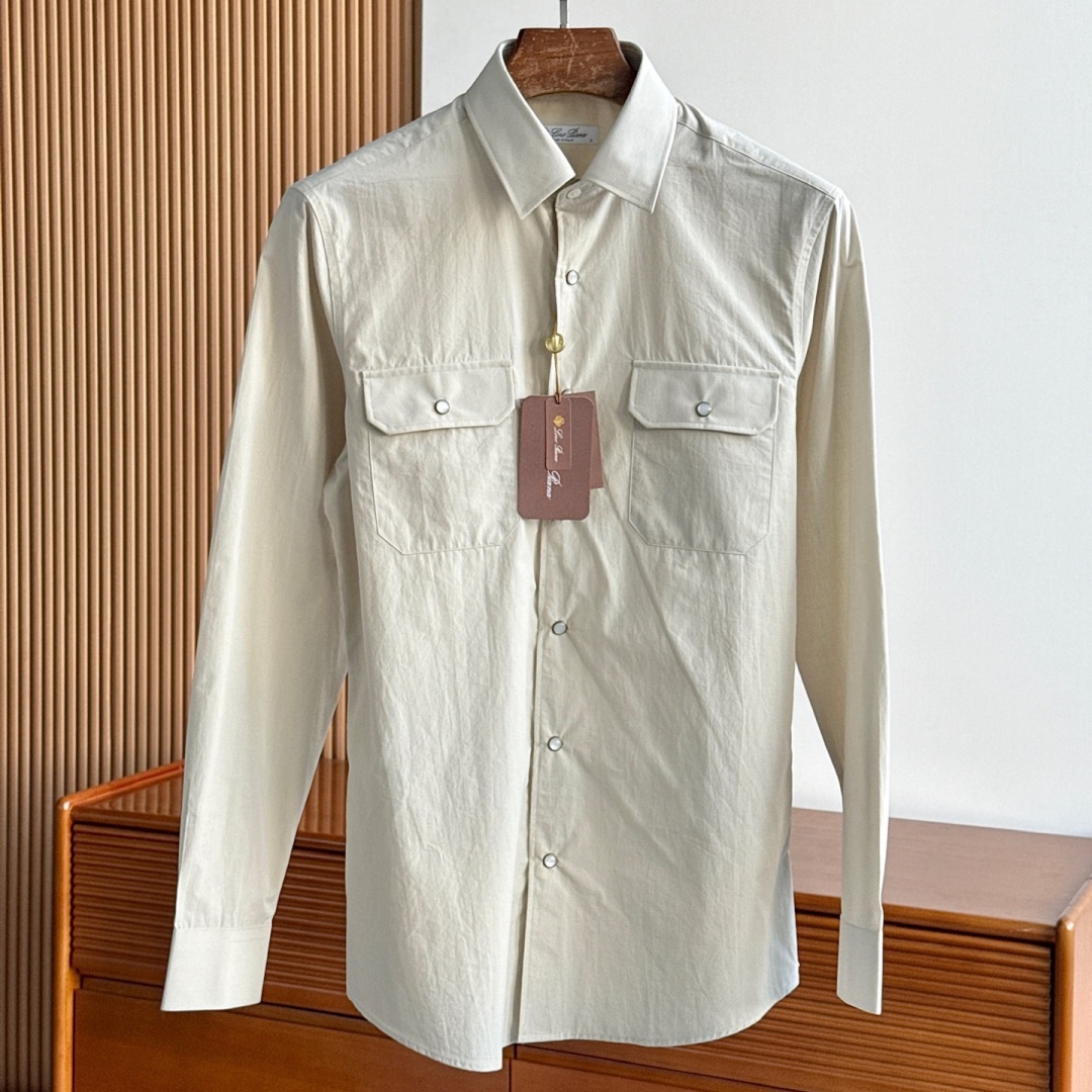 [홍콩명품.Loro Piana] 로로피아나 2025 남성 셔츠 LP781 YB 홍콩명품의류,구매대행,온라인명품