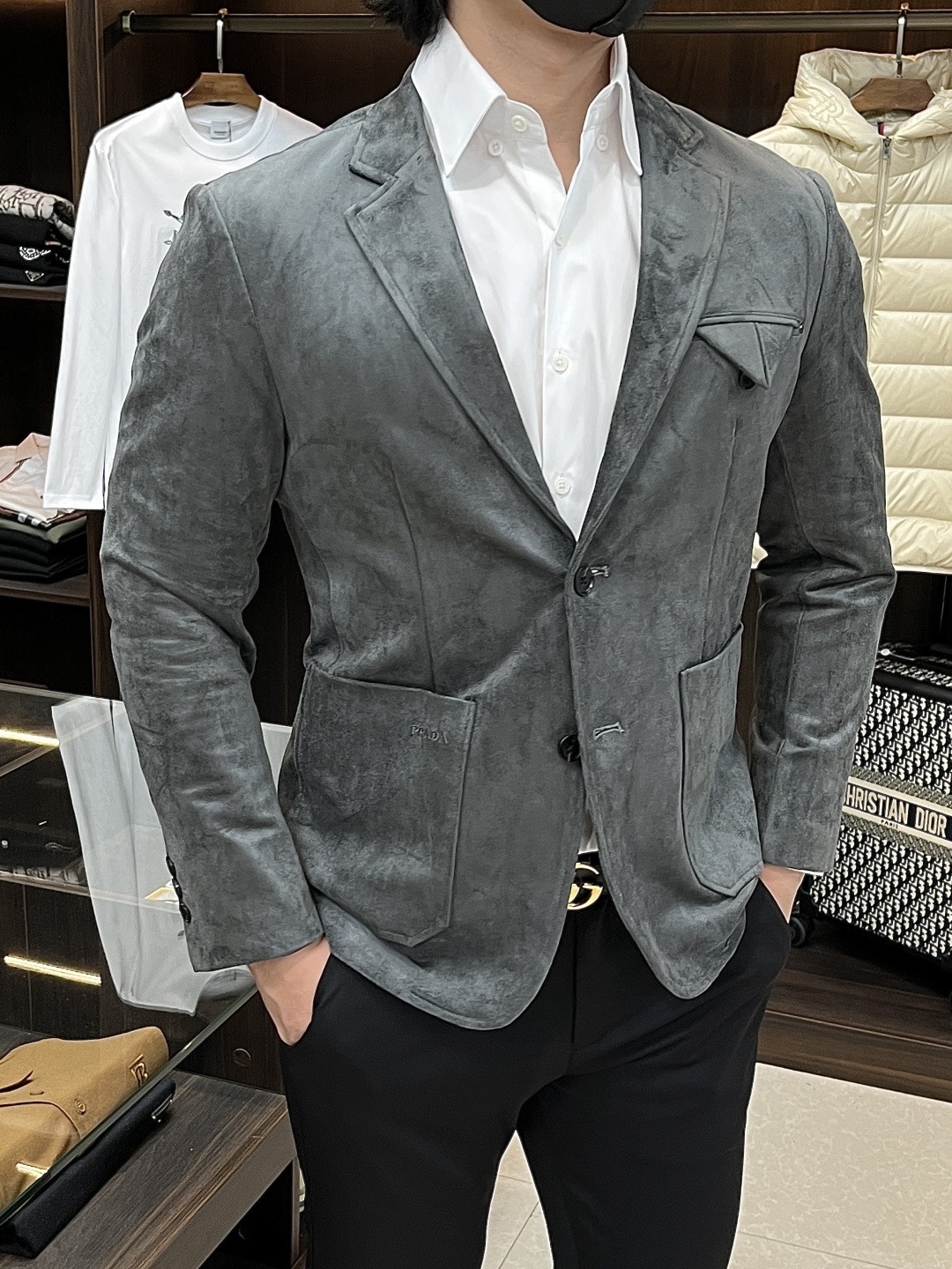 [홍콩명품.PRADA] 프라다 2026 남성용 수트자켓 PD1664 AGG 홍콩명품의류,구매대행,온라인명품