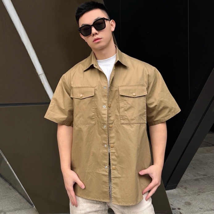 [홍콩명품.MONCLER] 몽클레어 2026 남성용 반팔셔츠 MQ1587 HHB 홍콩명품의류,구매대행,온라인명품