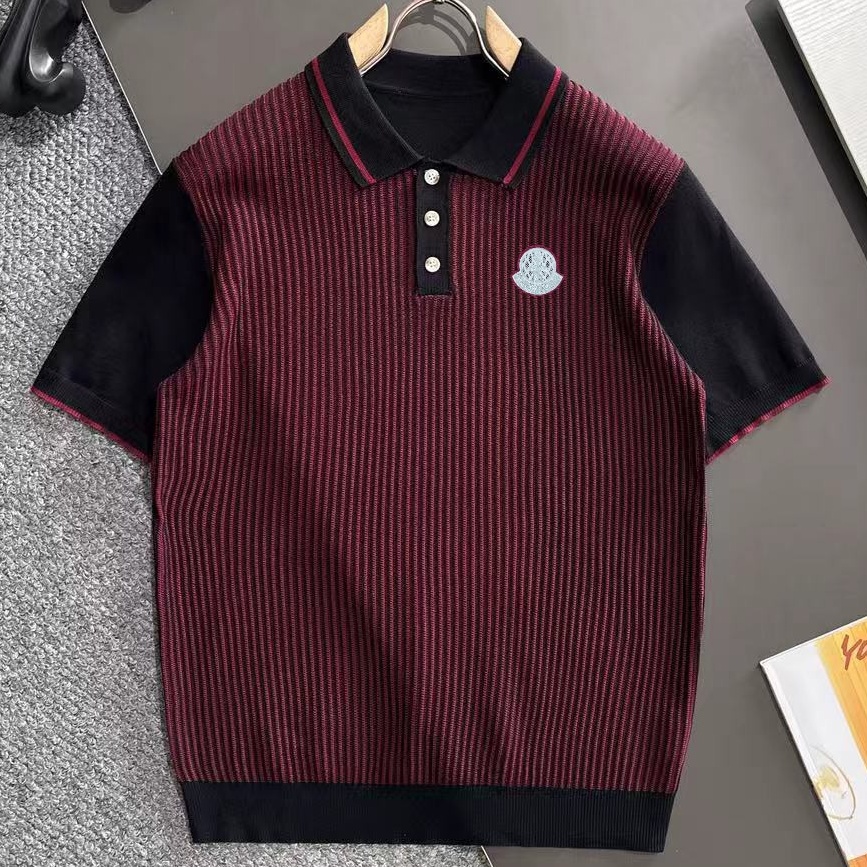 [홍콩명품.MONCLER] 몽클레어 2026 남성용 니트반팔 MQ1621 PD 홍콩명품의류,구매대행,온라인명품