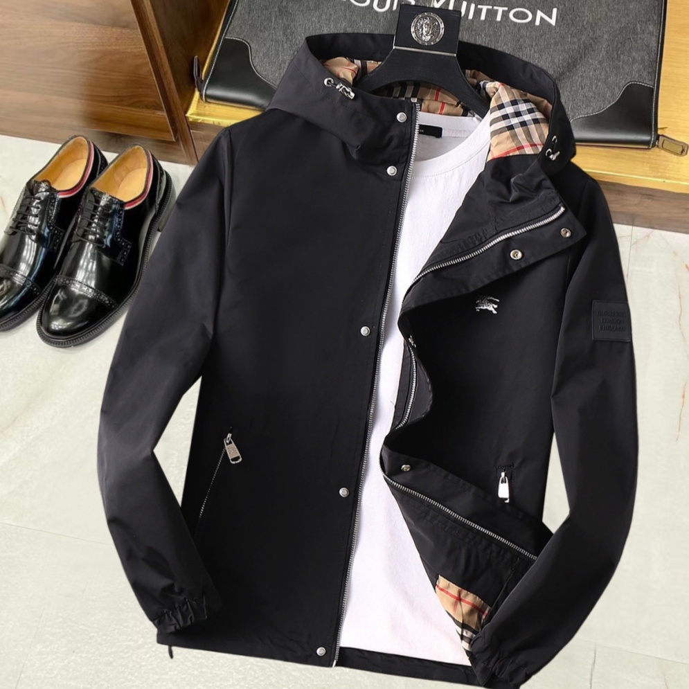 [홍콩명품.BURBERRY] 버버리 2026 남성용 바람막이 후드자켓 BU1705 PD 홍콩명품의류,구매대행,온라인명품