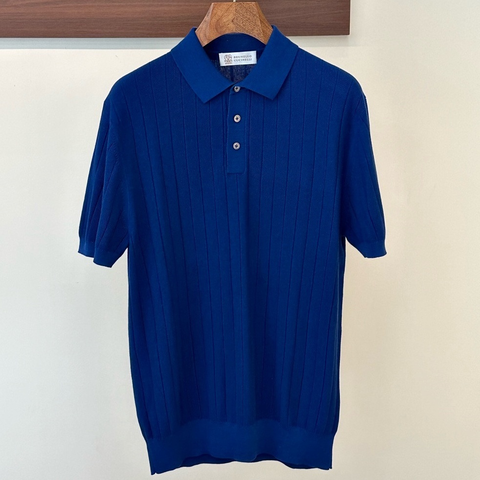[홍콩명품.BRUNELLO CUCINELLI]브루넬로 쿠치넬리 2026 남성용 니트반팔 BL1586 YB  홍콩명품의류,구매대행,온라인명품