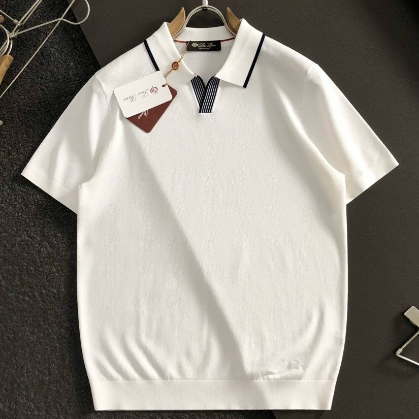 [홍콩명품.loro piana] 로로피아나 2026 남성용 니트반팔 LP1318 PD 홍콩명품의류,구매대행,온라인명품
