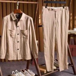 [홍콩명품.loro piana] 로로피아나 2026 남성용 린넨셔츠세트 LP1404 HD 홍콩명품의류,구매대행,온라인명품