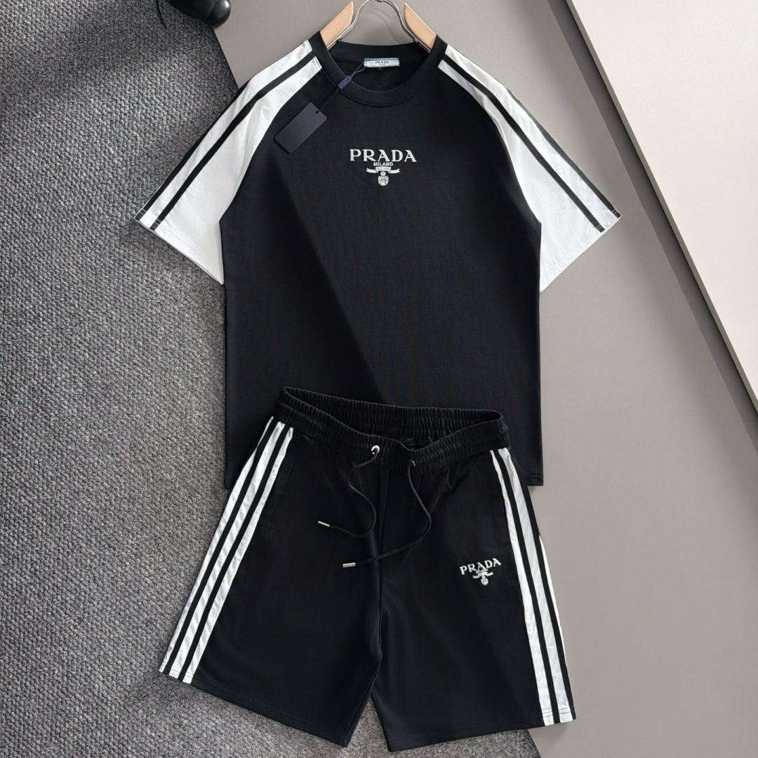 [홍콩명품.PRADA] 프라다 2026 남성용 반팔세트 PD2049 PD 홍콩명품의류,구매대행,온라인명품
