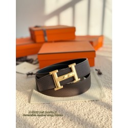 [홍콩명품.HERMES] 에르메스 2026 남성용 가죽벨트 3.8 CM HM024