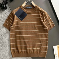[홍콩명품 STEFANO RICCI] 스테파노리치 2026 남성용 니트반팔 SF020 PD 홍콩명품의류,구매대행,온라인명품