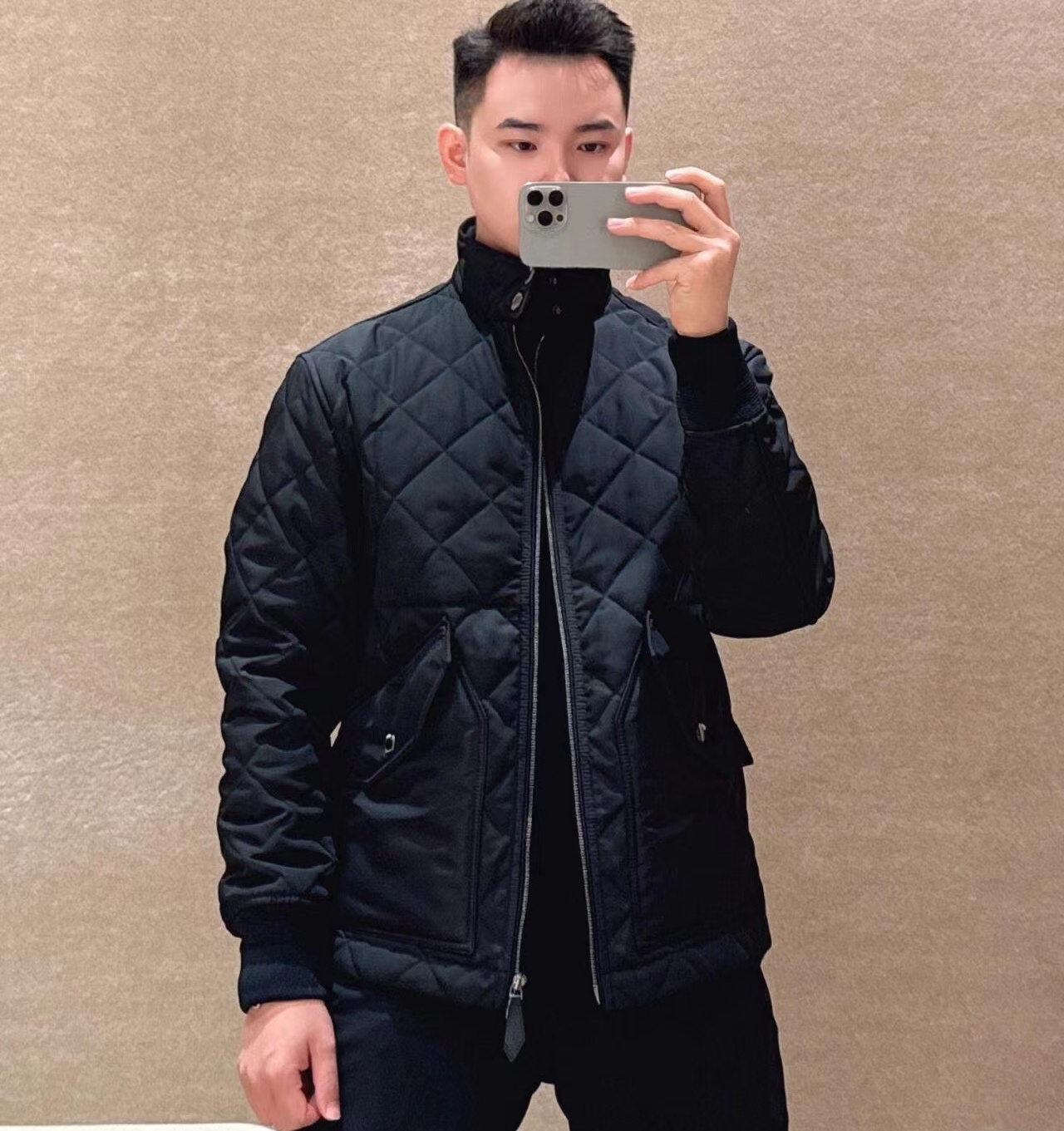 [홍콩명품.BURBERRY] 버버리 2026 남성용 솜 자켓 BU1848 PD 홍콩명품의류,구매대행,온라인명품