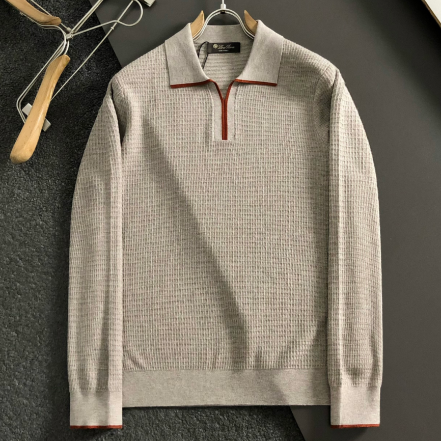 [홍콩명품.loro piana] 로로피아나 2026 남성용 울 풀오버 LP1601. HD 홍콩명품의류,구매대행,온라인명품