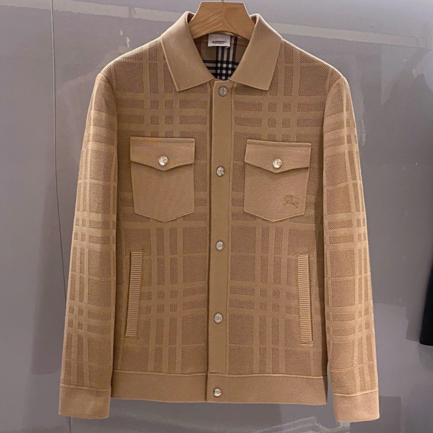 [홍콩명품.BURBERRY] 버버리 2026 남성용 니트 가디건 자켓 BU1851 PD 홍콩명품의류,구매대행,온라인명품