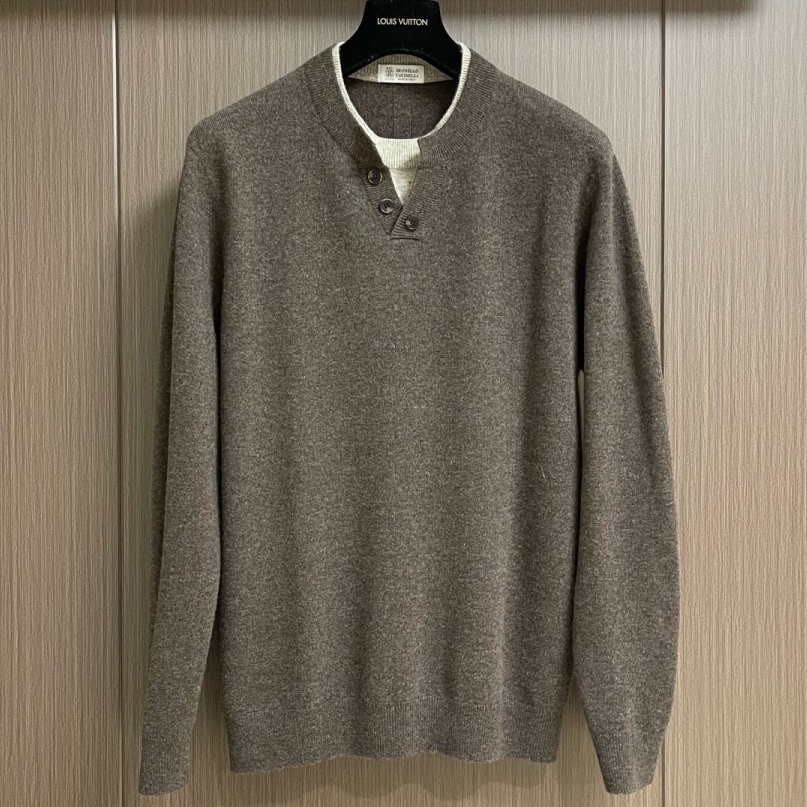 [홍콩명품.BRUNELLO CUCINELLI]브루넬로 쿠치넬리 2026 남성용 울 풀오버 BL1789 HD 홍콩명품의류,구매대행,온라인명품