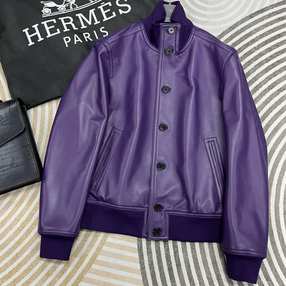[홍콩명품.HERMES] 에르메스 2026 남성용 양가죽자켓 HM703 HD 홍콩명품의류,구매대행,온라인명품