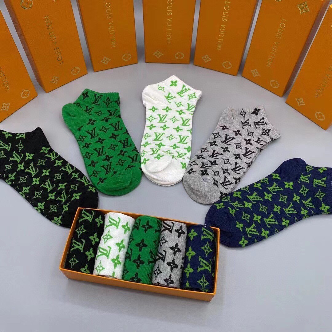 루이비통 2022 남여공용 양말세트 SN036 GT