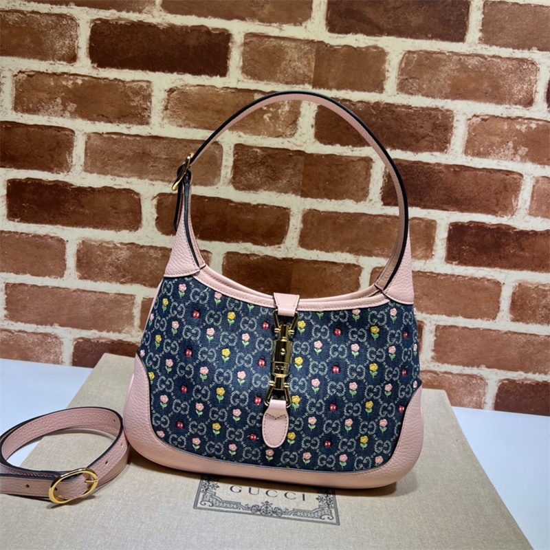 구찌 재키 1961 스몰 숄더백 636706 BG-GC