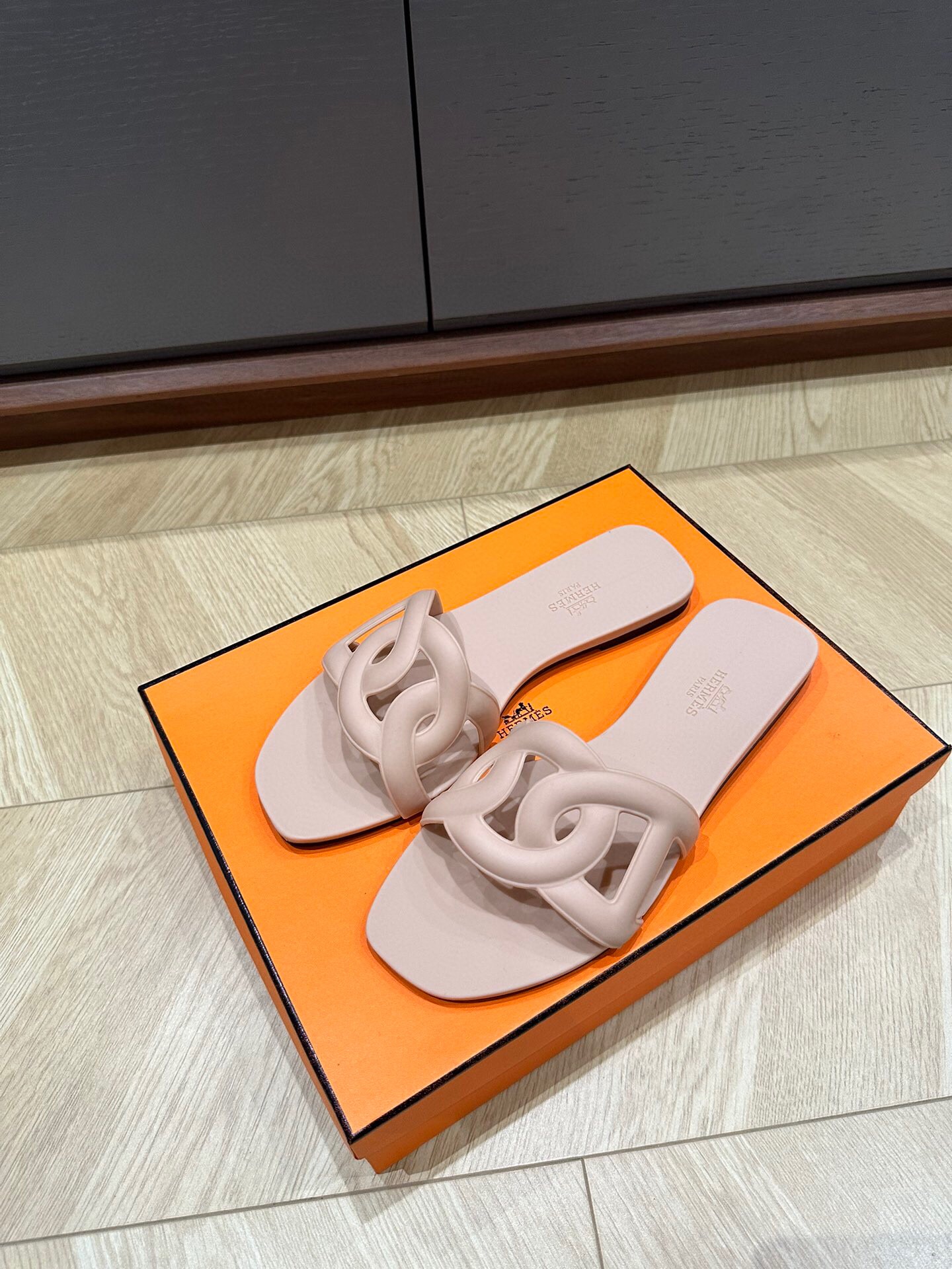에르메스 2024 여성용 PVC 슬리퍼 WA3327 OS