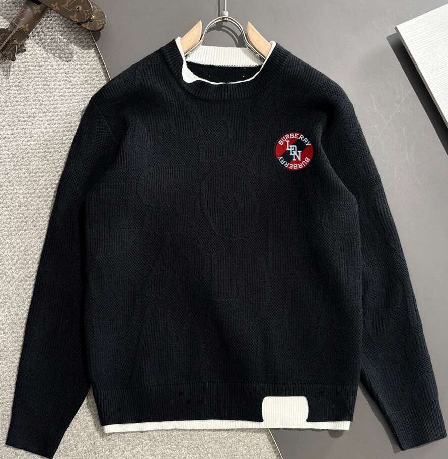 버버리 2025 남성용 니트 풀오버 BU1178 PD
