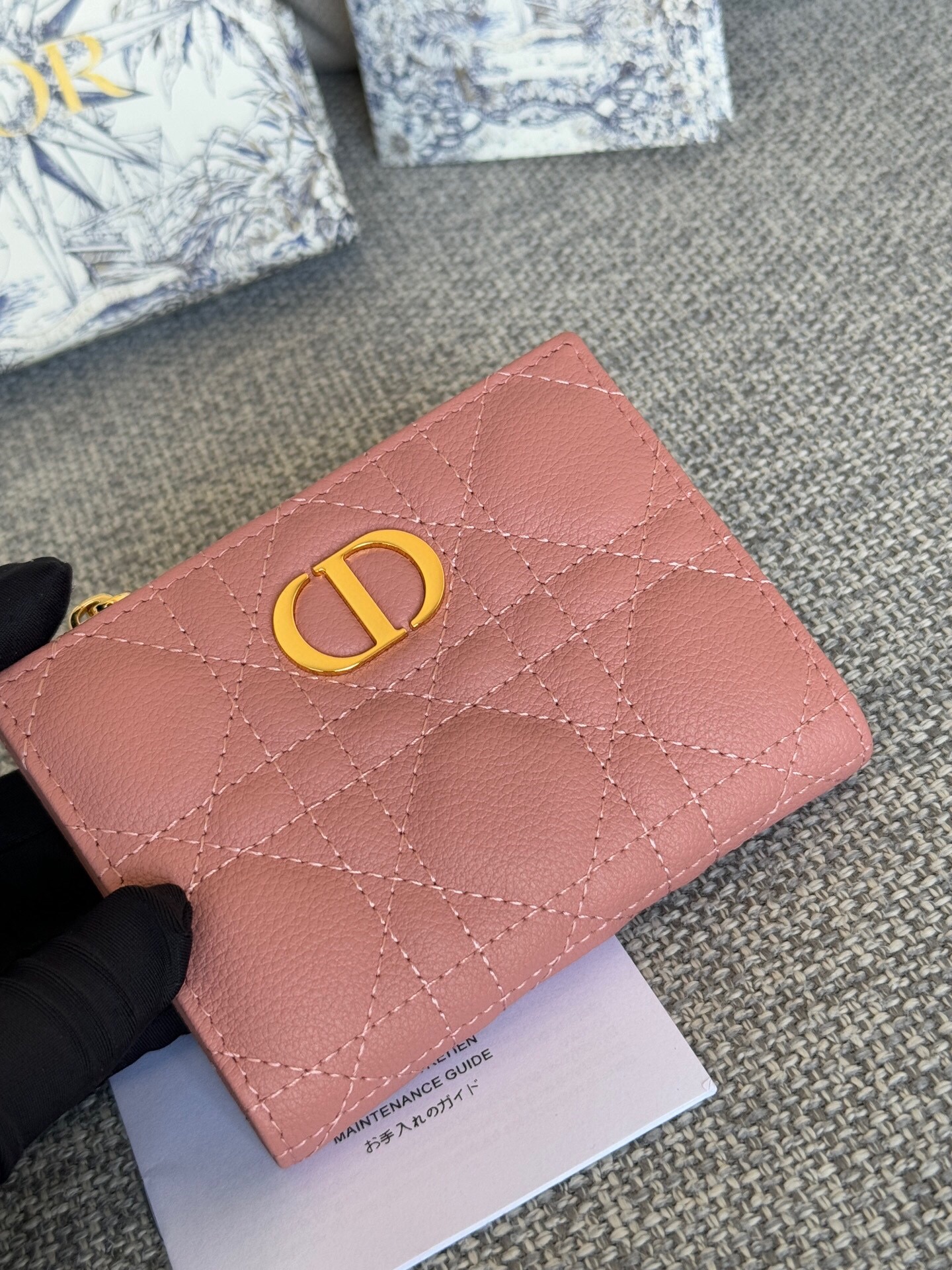 디올 Dior Caro Dahlia 지갑 S5173UBHZ 003 NMW