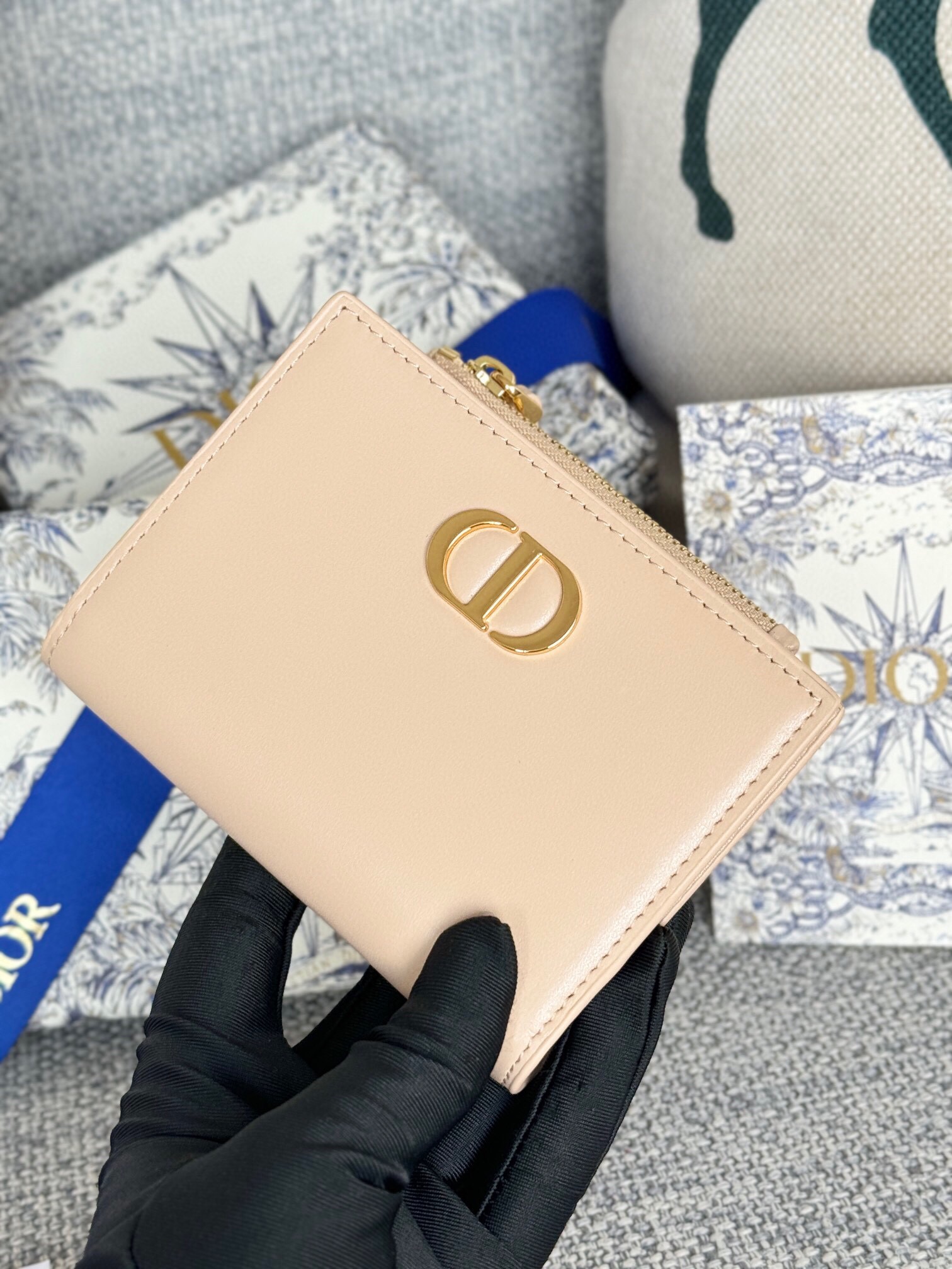 디올 Dior Caro Dahlia 지갑 S5173UBHZ 009 NMW