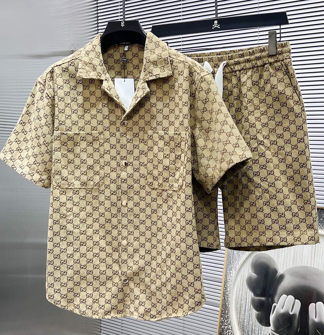 구찌 2025 남성용 반팔세트 GC393 PD