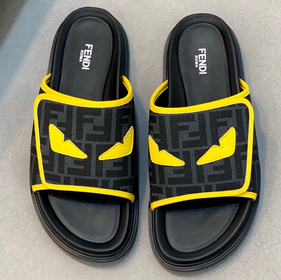 펜디 2025 남성용 슬리퍼 FD118 SH-E