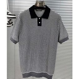 [홍콩명품.Loro Piana] 로로피아나 2025 울+잠사 니트반팔 LP414 PD 홍콩명품의류,구매대행,온라인명품