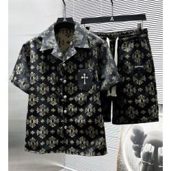 [홍콩명품.CHROME HEARTS] 크롬하츠 2025 남성용 반팔셔츠세트 GC298 PD 홍콩명품의류,구매대행,온라인명품