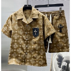 [홍콩명품.CHROME HEARTS] 크롬하츠 2025 남성용 반팔셔츠세트 GC299 PD 홍콩명품의류,구매대행,온라인명품