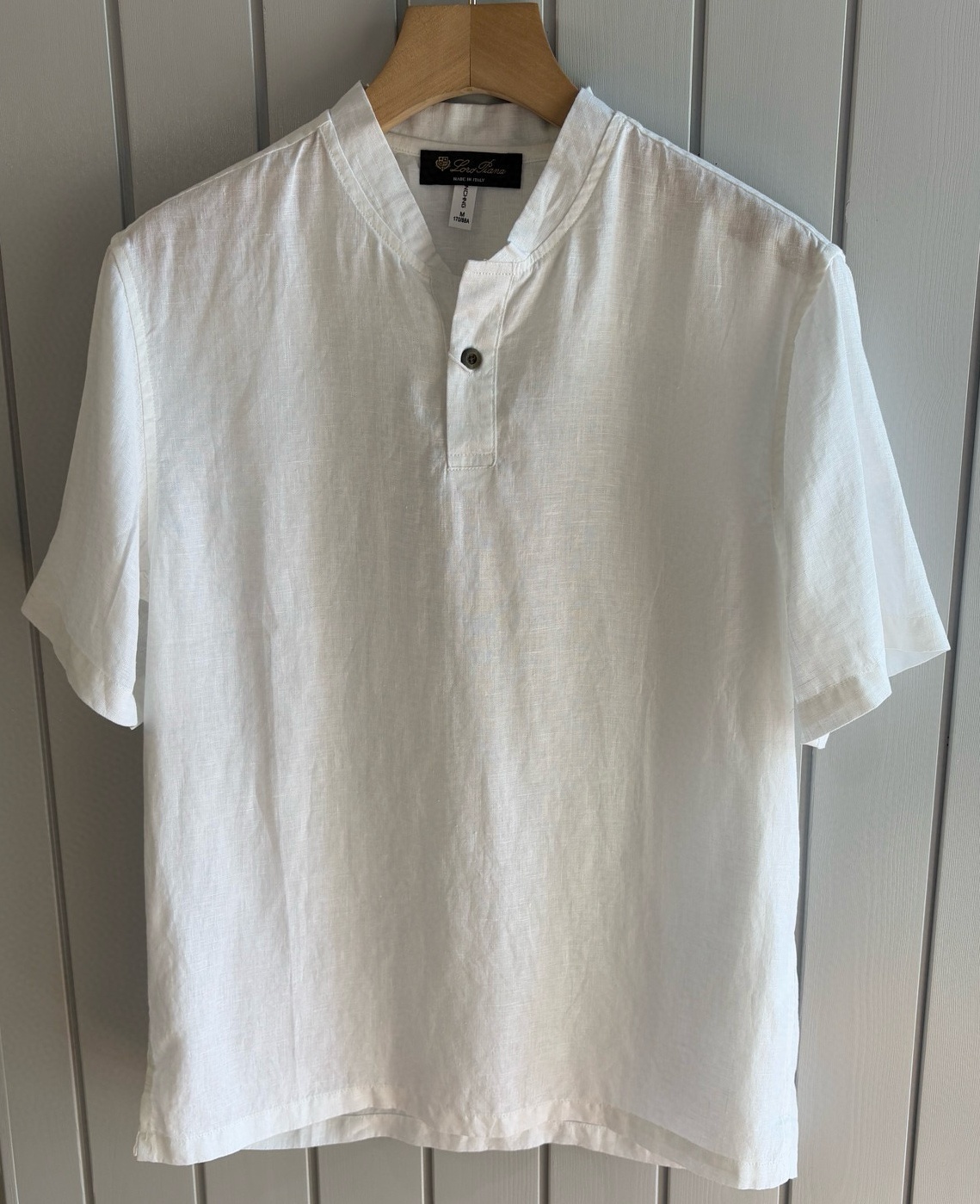 [홍콩명품.Loro Piana] 로로피아나 2025 린넨 반팔티 LP503 PD 홍콩명품의류,구매대행,온라인명품