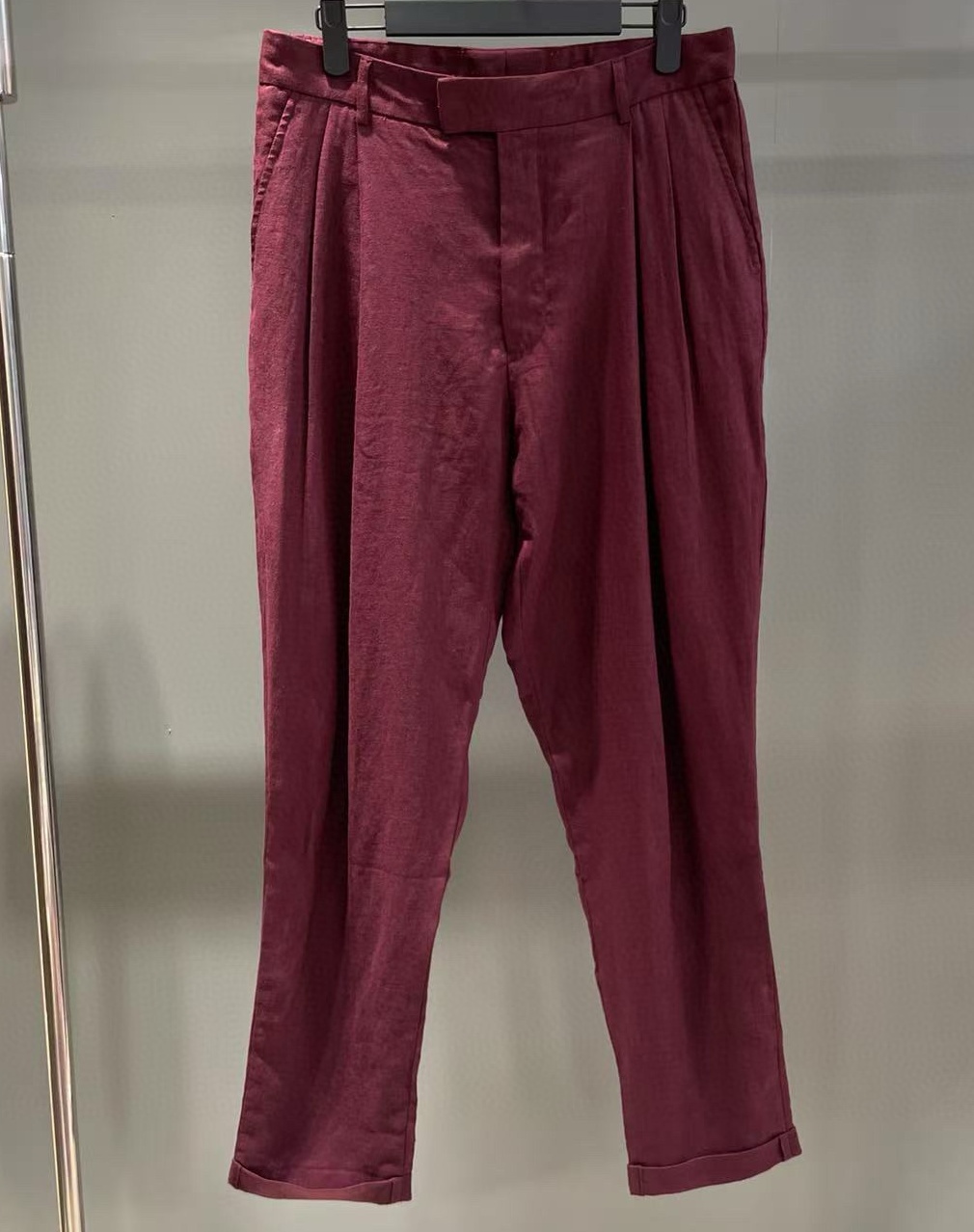 [홍콩명품] 돌체앤가바나 2025 남성용 린넨 바지 DG443 HD 홍콩명품의류,구매대행,온라인명품