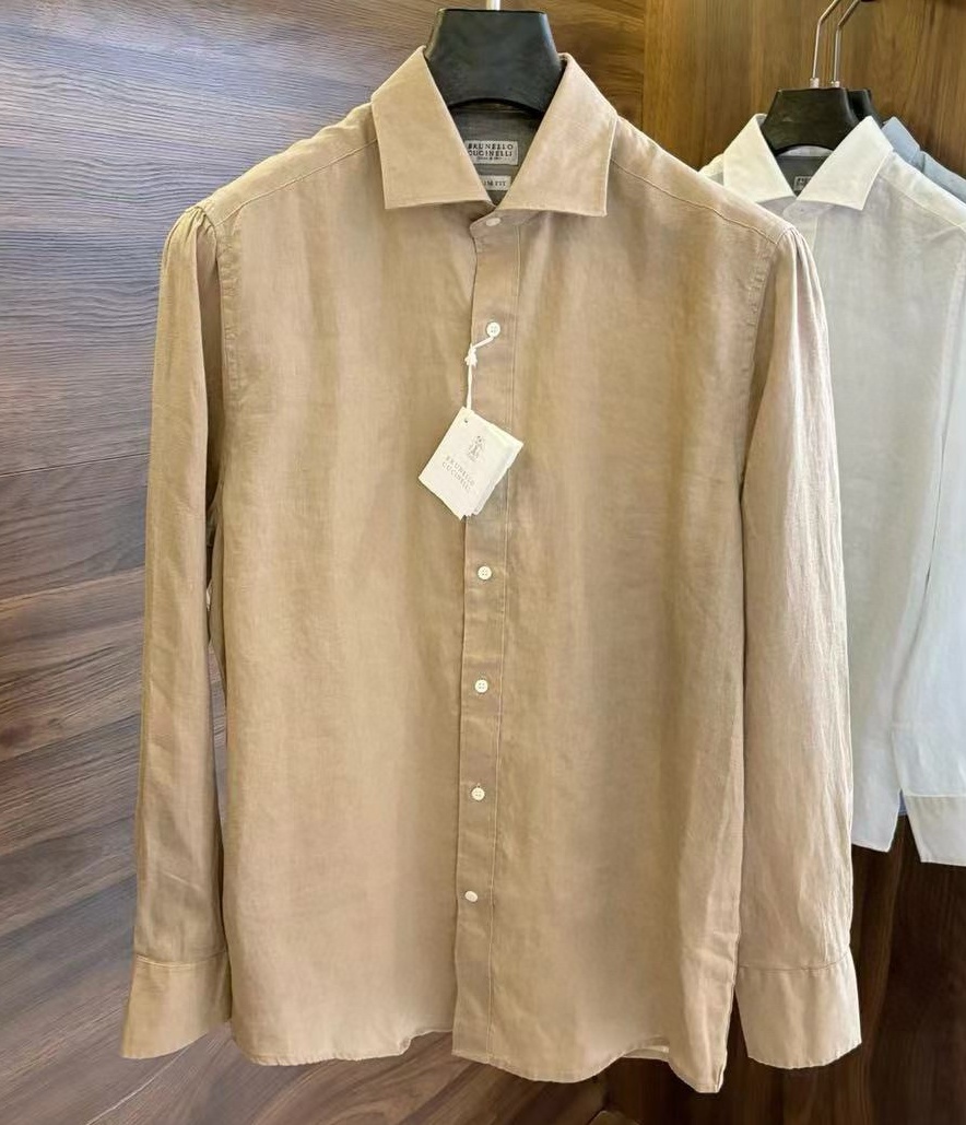 [홍콩명품.BRUNELLO CUCINELLI]브루넬로 쿠치넬리 2025 남성용 린넨셔츠 BL1234 YB 홍콩명품의류,구매대행,온라인명품