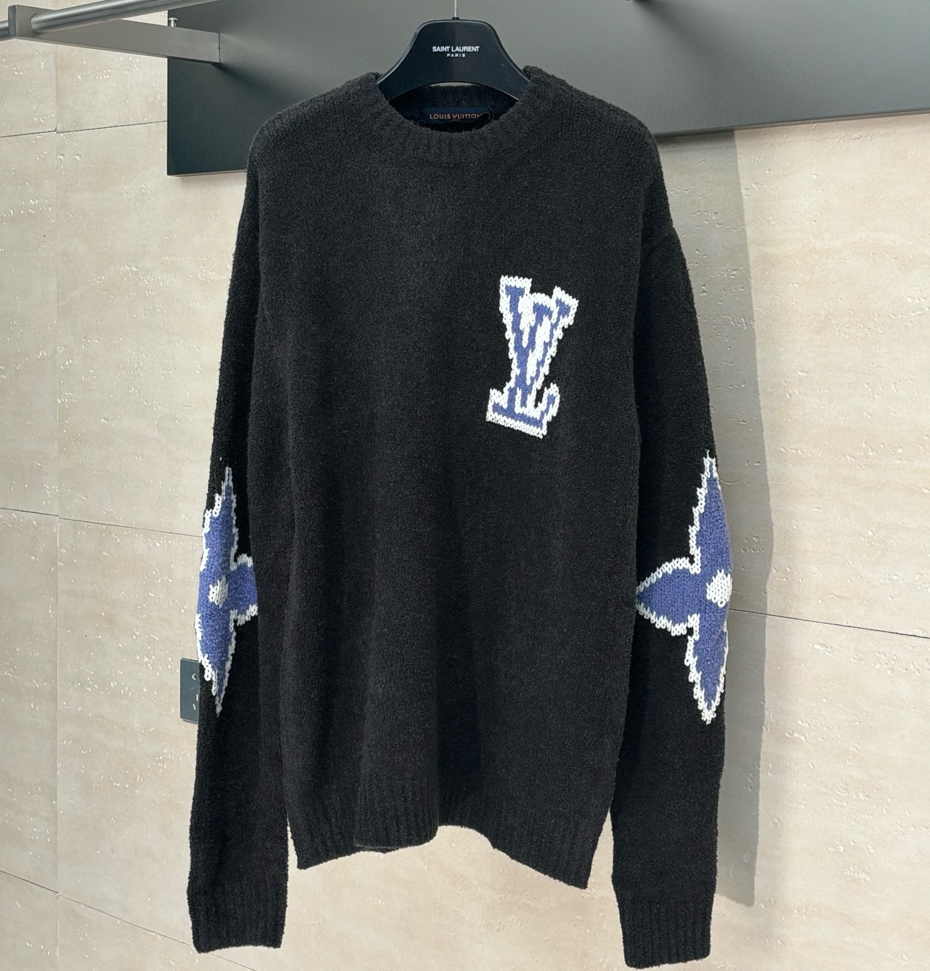 [홍콩명품.LOUIS VUITTON] 루이비통 25SS 로고 울혼방 풀오버 LV1947 YB 홍콩명품의류,구매대행,온라인명품