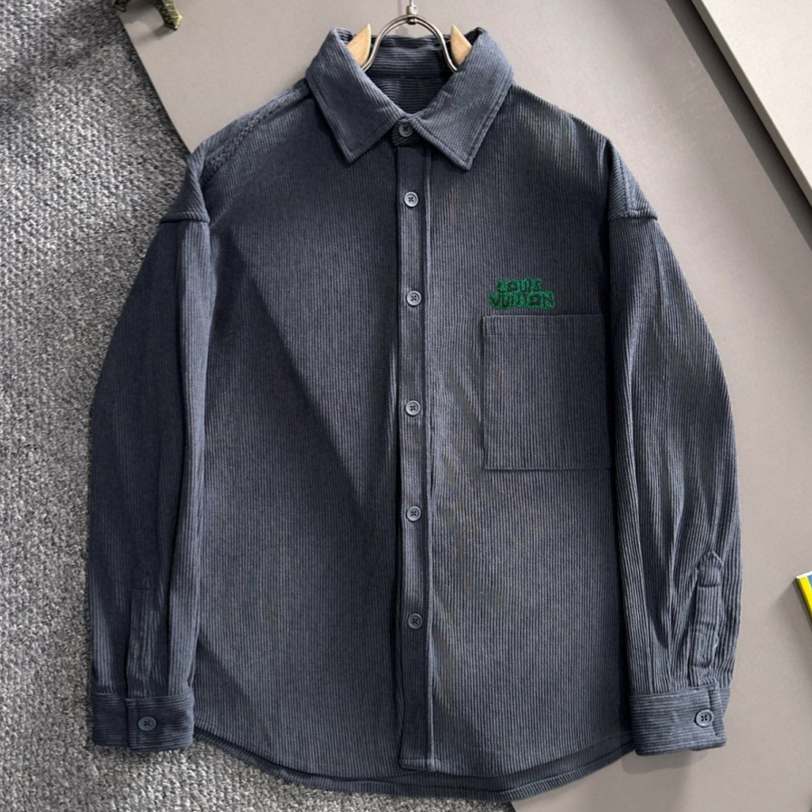 {홍콩명품.LOUIS VUITTON] 루이비통 2025 남성용 코르덴 셔츠 LV2011 PD 홍콩명품의류,구매대행,온라인명품