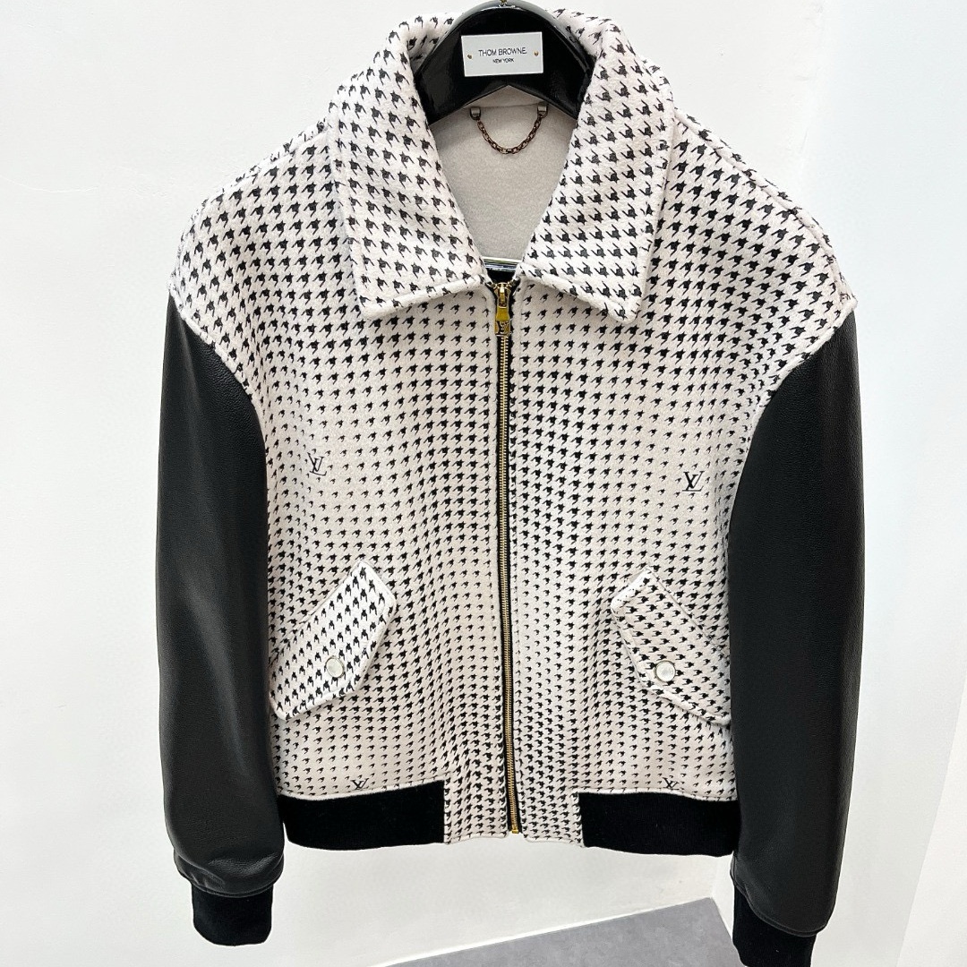 [홍콩명품.LOUIS VUITTON] 루이비통 2025 남성용 울+ 양가죽자켓 LV2085 HD 홍콩명품의류,구매대행,온라인명품