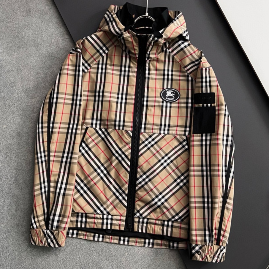 [홍콩명품.BURBERRY] 버버리 2025 남성용  후드자켓 BU1313 YB 홍콩명품의류,구매대행,온라인명품