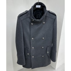 [홍콩명품.BALMAIN] 발망 25SS 로고 패턴 울 코트 자켓 BM039 HD 홍콩명품의류,구매대행,온라인명품