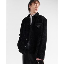 [홍콩명품.PRADA] 프라다 2025 남성용 모피일체 양가죽자켓 PD1450 HD 홍콩명품의류,구매대행,온라인명품