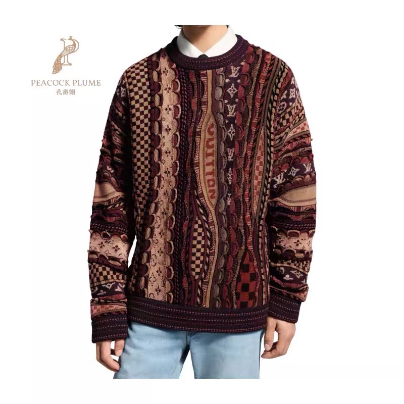 [홍콩명품.LOUIS VUITTON] 루이비통 2025 남성용 니트풀오버 LV2112 HD 홍콩명품의류,구매대행,온라인명품