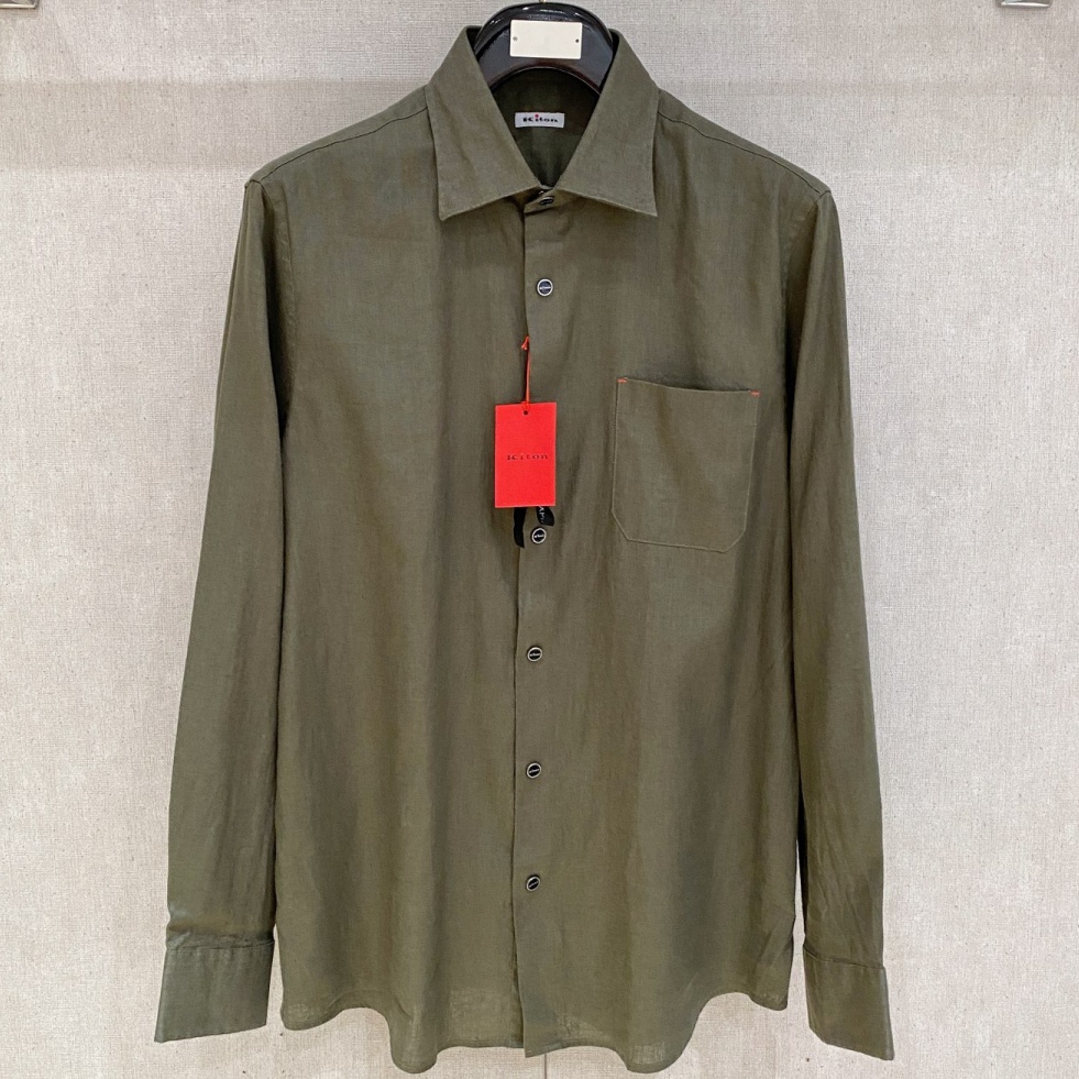 [홍콩명품.KITON] 키톤 2025 남성용 린넨셔츠 GT246 YB 홍콩명품의류,구매대행,온라인명품