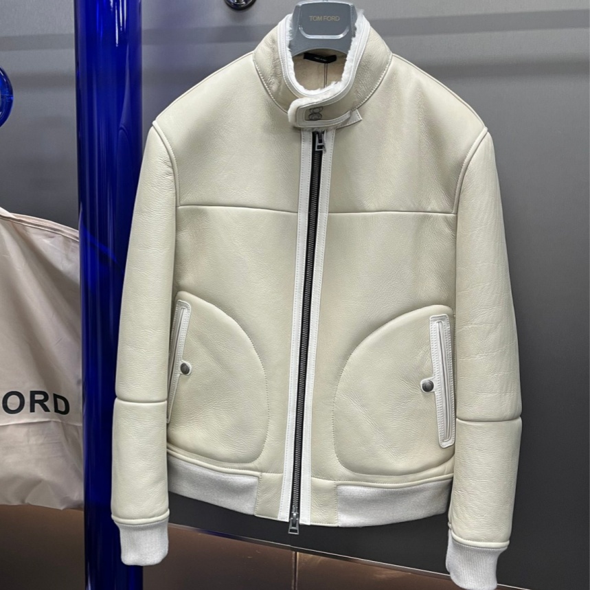 [홍콩명품,TOM FORD] 톰포드 2025 남성용 모피일체 양가죽 코트 TF158 HD 홍콩명품의류,구매대행,온라인명품